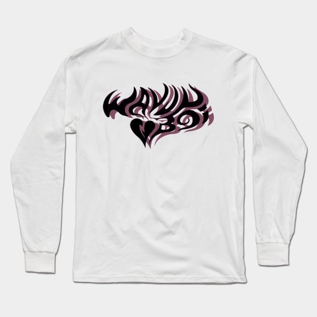 Wavvyboi Long Sleeve T-Shirt by Luis Vargas